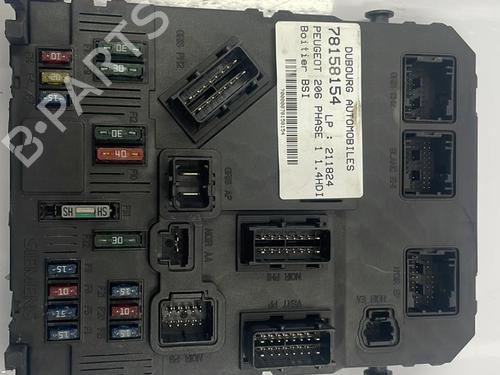 Fuse box PEUGEOT 206 Hatchback (2A/C) 1.4 HDi eco 70 | BP22830106E1 