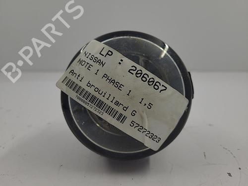 Used Left front fog light Left front fog light NISSAN NOTE (E11, NE11) 1.5 dCi (86 hp) 22819330 22819330