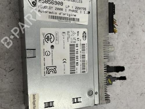 Used Radio Radio PEUGEOT 2008 I (CU_) 1.2 VTi (82 hp) 22833983 22833983