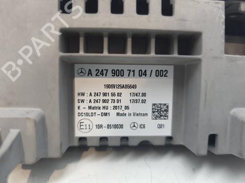 Instrument cluster MERCEDES-BENZ A-CLASS (W177) A 250 4-matic (177.047) | BP27288094C47 