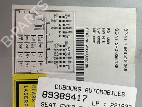 Radio SEAT EXEO (3R2) 2.0 TDI | BP22837231E6 