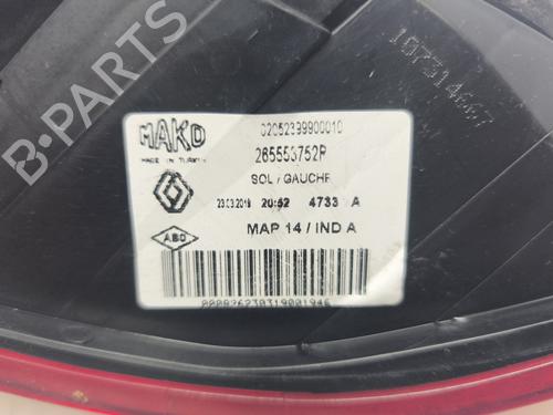 Left taillight RENAULT CLIO IV (BH_) 1.5 dCi 90 | BP27631596C34 