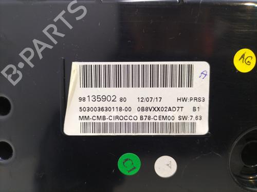 Instrument cluster CITROËN C4 Picasso II 1.2 THP 130 | BP30045842C47