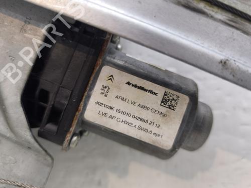 Rudehejsemekanisme ventre foran CITROËN BERLINGO MULTISPACE (B9) 1.6 HDi 90 | BP31588884C22