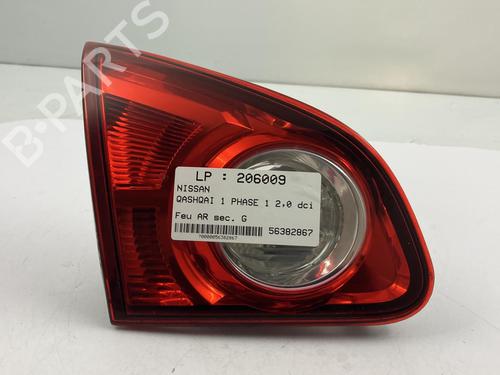 Used Left tailgate light Left tailgate light NISSAN QASHQAI I (J10, NJ10) 2.0 dCi (150 hp) 22818960 22818960