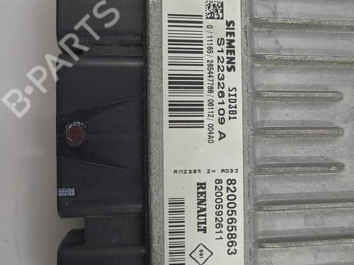 Used Engine control unit (ECU) RENAULT SCÉNIC II (JM0/1_) 1.5 dCi (JM1E, JM16) (106 hp) 22819586