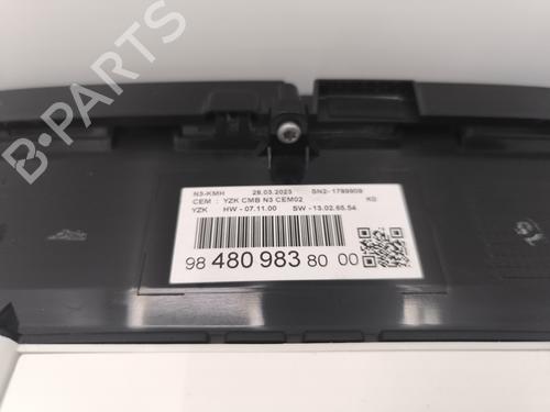 Instrument cluster CITROËN JUMPY III Van (V_) 2.0 BlueHDi 180 | BP30818949C47 - Image 2