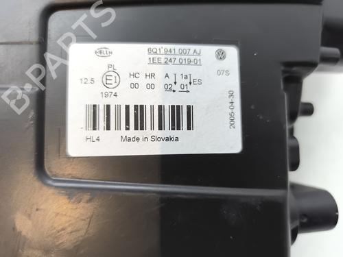Left headlight VW POLO (9N_, 9A_) 1.2 12V | BP27598619C28 
