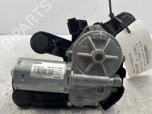 Used Rear wiper motor PEUGEOT 208 I (CA_, CC_) 1.6 BlueHDi 100 (100 hp) 22834470