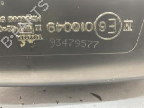 Right mirror TOYOTA YARIS VERSO (_P2_) 1.3 (NCP20_, NCP22_, NCP20R, NCP22R) | BP22842173C27 