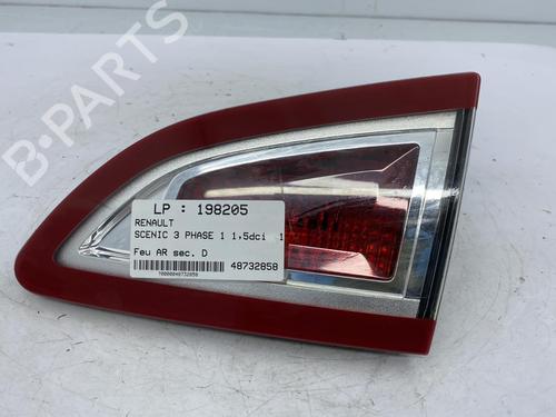 Used Right tailgate light RENAULT SCÉNIC III (JZ0/1_) 1.5 dCi (110 hp) 22816002