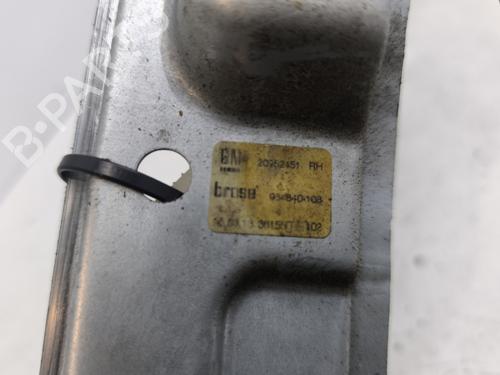Used Rear right window mechanism Rear right window mechanism OPEL INSIGNIA A Sports Tourer (G09) [2008-2017] 33448278 33448278