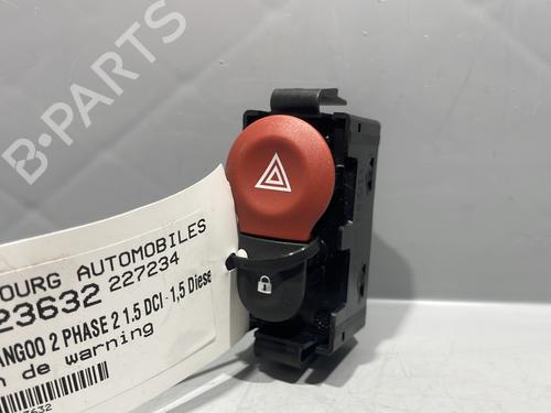 Used Warning switch RENAULT KANGOO / GRAND KANGOO II (KW0/1_) 1.5 dCi 90 (KW05, KW08, KW0G, KW11) (90 hp) 28328796