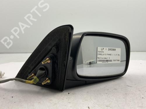 Used Right mirror TOYOTA COROLLA Liftback (_E11_) 1.4 (EE111_, EE111R) (86 hp) 22818319