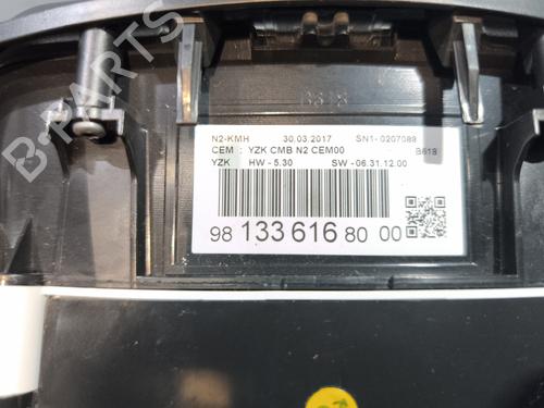 Instrument cluster CITROËN C3 III (SX) 1.6 BlueHDi 75 | BP29439156C47 