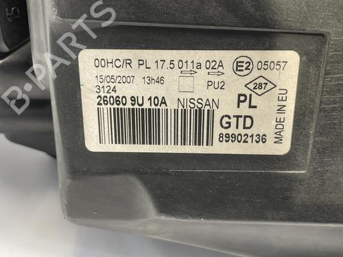 Used Left headlight Left headlight NISSAN NOTE (E11, NE11) 1.6 (110 hp) 22831100 22831100