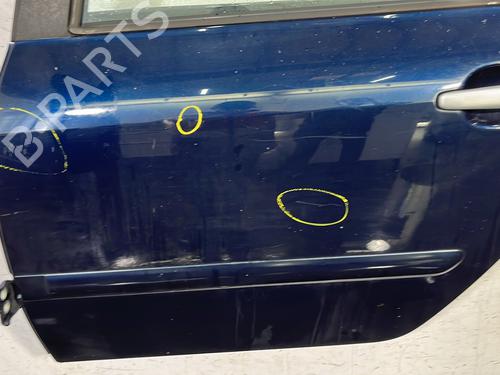 Left rear door PEUGEOT 307 (3A/C) 1.6 HDi | BP24571004C4 
