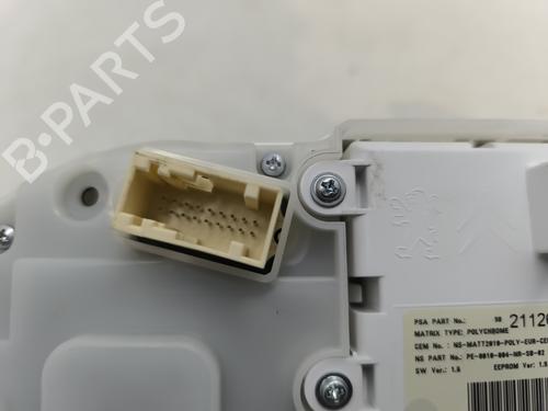 Instrument cluster PEUGEOT 208 I (CA_, CC_) 1.2 THP 110 | BP29700490C47