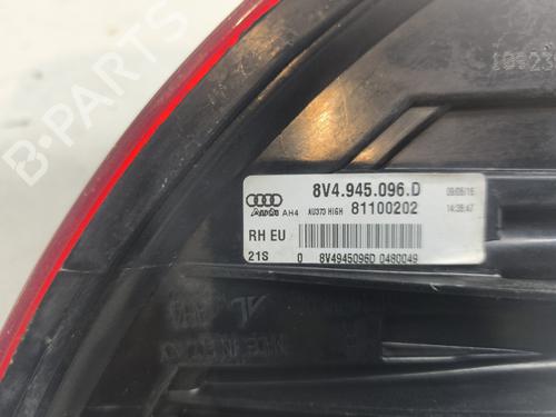Right taillight AUDI A3 Sportback (8VA, 8VF) 2.0 TDI | BP28181060C35 