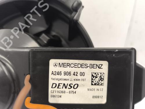 Heater blower motor MERCEDES-BENZ A-CLASS (W176) A 180 CDI (176.000) | BP24981745M62 