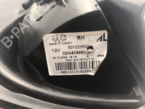 Used Right taillight Right taillight FIAT PANDA (312_, 319_) 1.0 Mild Hybrid (312.PYD1B) (69 hp) 24664240 24664240