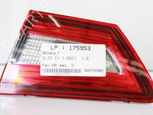 Used Right tailgate light RENAULT CLIO IV (BH_) 1.5 dCi 90 (90 hp) 22813830