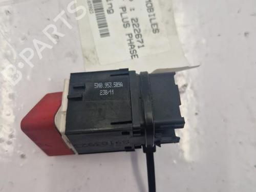 Warning switch VW GOLF PLUS V (5M1, 521) 1.6 TDI | BP22837009I22 