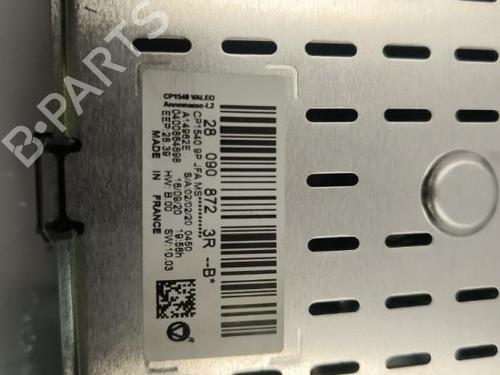 Multifunctionele display RENAULT SCÉNIC IV (J9_) 1.3 TCe 140 (140 hp) 22834803