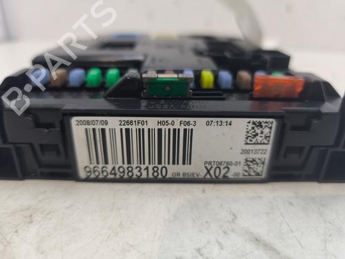 Used Fuse box Fuse box PEUGEOT 207 (WA_, WC_) 1.6 HDi (90 hp) 26585732 26585732