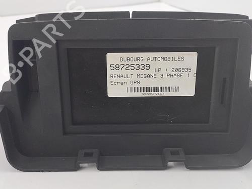 Used Display monitor Display monitor RENAULT MEGANE III Coupe (DZ0/1_) 1.5 dCi (DZ0B) (106 hp) 22820032 22820032