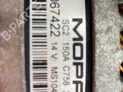 Used Alternator Alternator FIAT 500X (334_) 1.6 D Multijet (334AXA1B, 334AXA11) (120 hp) 22840197 22840197