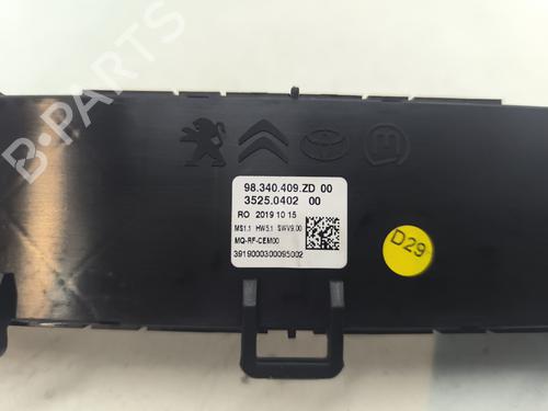 Used Climate control Climate control CITROËN JUMPY III Van (V_) 1.5 BlueHDi 120 (120 hp) 31263592 31263592