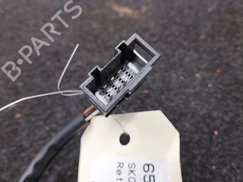 Right mirror SKODA FABIA II (542) 1.6 TDI | BP22850583C27 