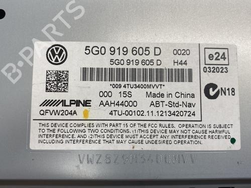 Radio VW GOLF VII (5G1, BQ1, BE1, BE2) 1.4 TSI | BP22860390E6 