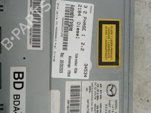 Used Radio Radio MAZDA 3 (BL) 2.2 MZR CD (BL10) (185 hp) 22854657 22854657