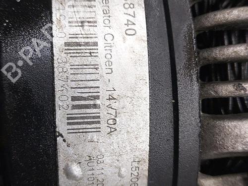 Alternator PEUGEOT 405 II (4B) 1.9 TD | BP22852271M7 