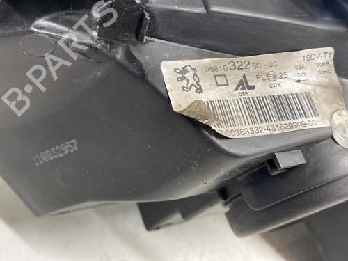 Right headlight PEUGEOT 307 (3A/C) 1.6 HDi | BP29139309C29 