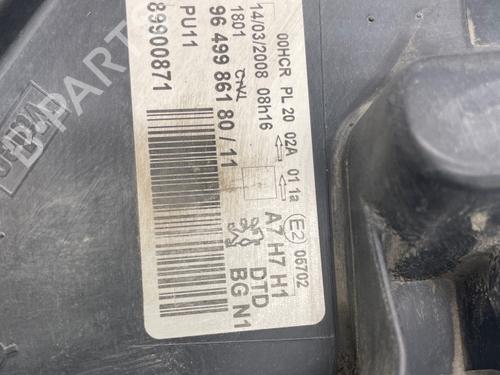 Used Right headlight Right headlight PEUGEOT 207 CC (WD_) 1.6 16V (120 hp) 40422736 40422736