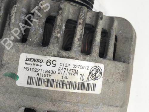 Used Alternator Alternator FIAT PUNTO (188_) 1.2 60 (188.030, .050, .130, .150, .230, .250) (60 hp) 22853034 22853034