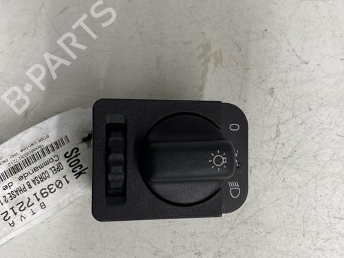 Used Headlight switch OPEL CORSA B (S93) 1.4 i (F08, F68, M68) (60 hp) 25214038