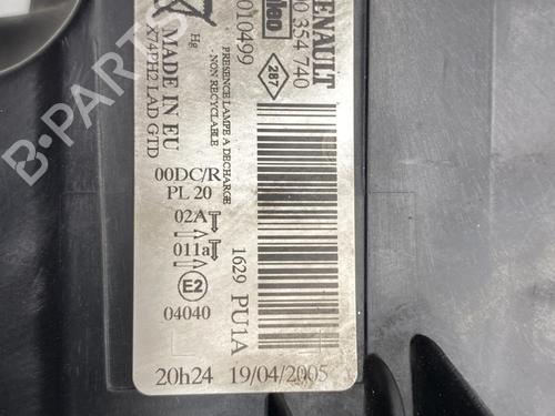 Used Left headlight Left headlight RENAULT LAGUNA II Grandtour (KG0/1_) 2.2 dCi (KG0F) (150 hp) 22855701 22855701