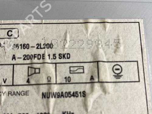 Used Radio Radio HYUNDAI i30 (FD) 1.6 CRDi (116 hp) 26977934 26977934