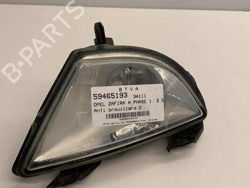 Højre foran tåkelykt OPEL ZAFIRA A MPV (T98) 2.0 DTI 16V (F75) | BP22853776C31 