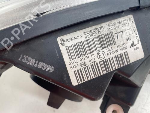 Used Left headlight Left headlight RENAULT CAPTUR I (J5_, H5_) 1.5 dCi 90 (J5N4, J5M5, J5MW, J5M6, J5AL, J5AJ) (90 hp) 39886361 39886361
