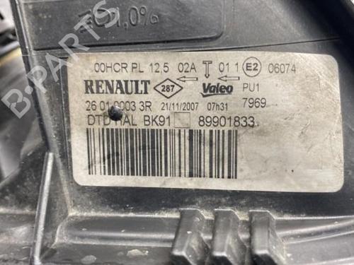 Used Right headlight Right headlight RENAULT LAGUNA III (BT0/1) 1.5 dCi (BT00, BT0A, BT0T, BT1J) (110 hp) 22851198 22851198