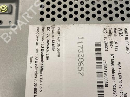 Radio SEAT ATECA (KH7, KHP) 1.0 TSI | BP31584397E6