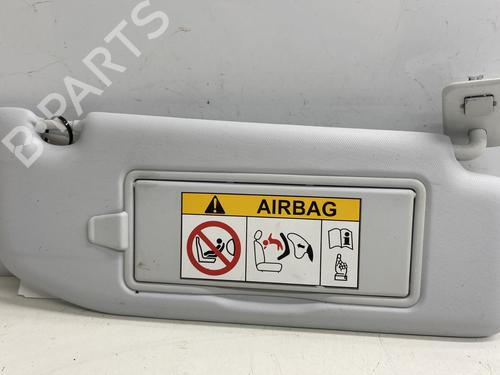Used Right sun visor PEUGEOT 208 I (CA_, CC_) 1.2 THP 110 (110 hp) 23887813