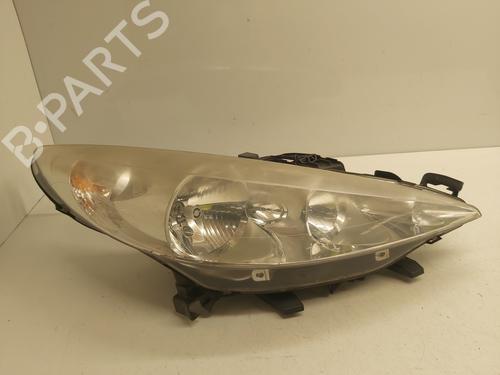Used Right headlight PEUGEOT 207 (WA_, WC_) 1.6 HDi (90 hp) 30610471