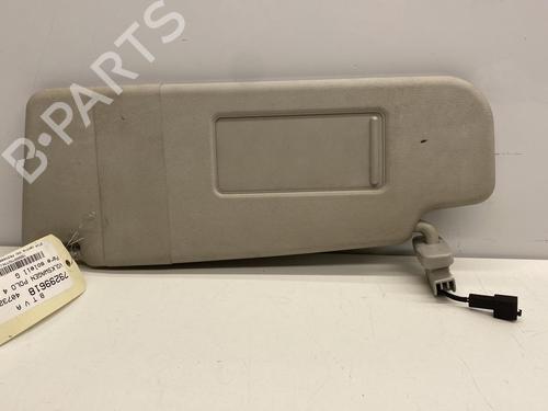 Used Left sun visor VW POLO (9N_, 9A_) 1.4 TDI (70 hp) 22856140