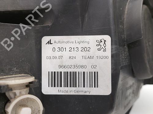Højre forlygte PEUGEOT 407 (6D_) 1.6 HDi 110 (6D9HZC, 6D9HYC) (109 hp) 22857693